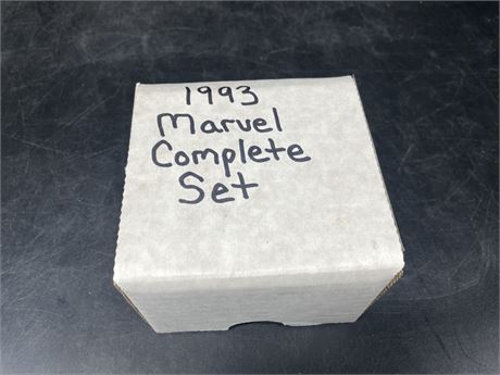 93’ MARVEL COMPLETE COLLECTOR CARD SET