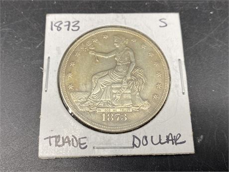 1873 USA SILVER DOLLAR