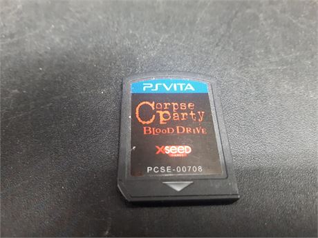 CORPSE PARTY BLOOD DRIVE - EXCELLENT CONDITION - PS VITA