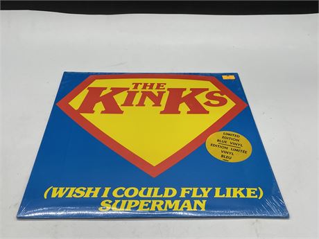 SEALED OLD STOCK - THE KINKS - BLUE LP LIMITED ED