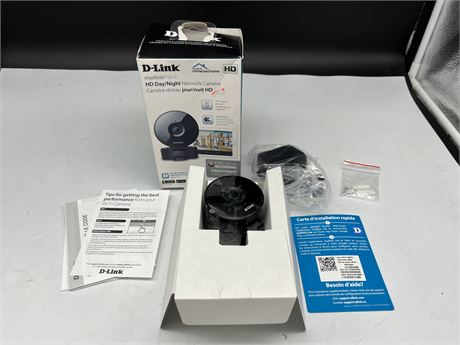 D-LINK HD DAY/NIGHT NETWORK CAMERA - NEVER USED