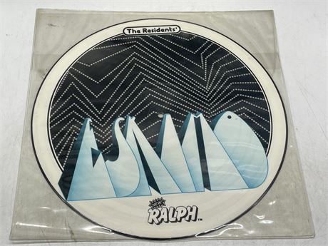 THE RESIDENTS - NEW! RALPH PICTURE DISC - EXCELLENT (E)
