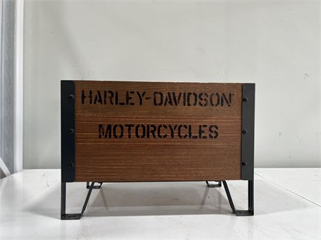 HARLEY DAVIDSON MOTORCYCLES BOX - 16”x11”x10”