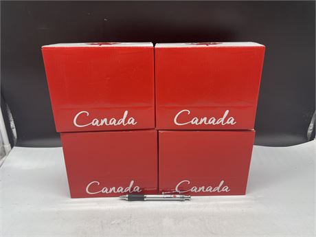 4 BOXES OF NEW CANADA PENS - 80 TOTAL