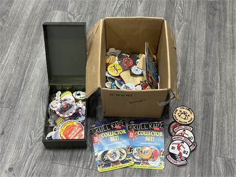 PINS / PATCHES COLLECTABLE LOT