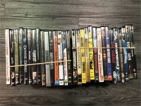 30 DVD ACTION MOVIES