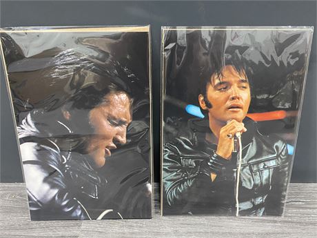 2 ELVIS PRESLEY PRINTS FROM COMMERCIAL SPECIAL (12”x18”)
