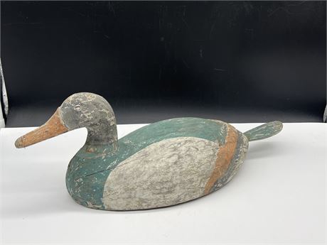 EARLY PINTAIL WORKING DECOY - 21” LONG