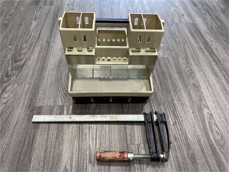 17” CLAMP & 8 DRAWER TOOL CADDY