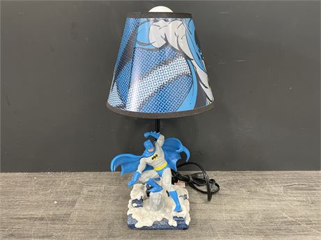 BATMAN BEDSIDE LAMP (16” TALL)