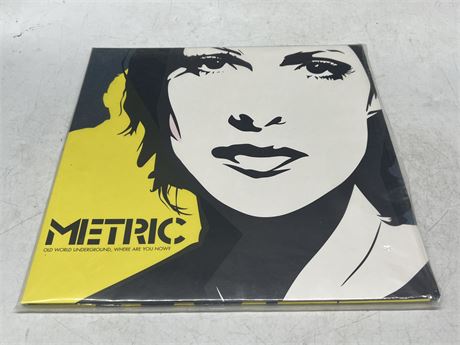 METRIC - OLD WORLD UNDERGROUND, WHERE ARE YOU NOW? - NEAR MINT (NM)
