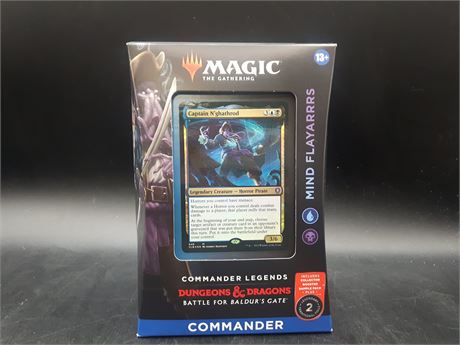 SEALED - MAGIC THE GATHERING DUNGEONS & DRAGONS COMMANDER