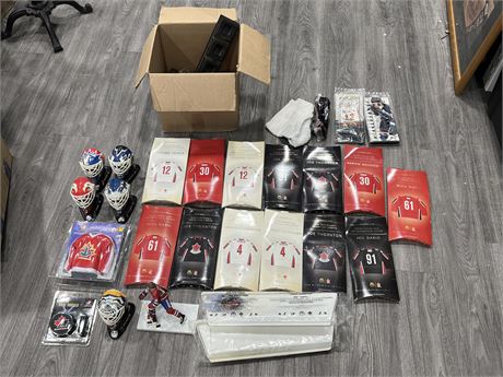 LOT OF NHL COLLECTABLES / MOSTLY MCDONALDS