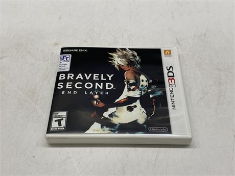 BRAVELY SECOND END LAYER 3DS W/ CASE