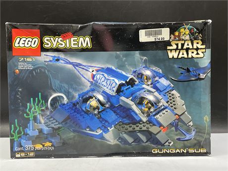 OPEN BOX LEGO SYSTEM STAR WARS 7161