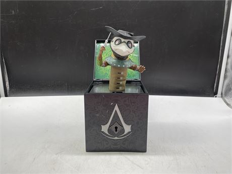 ASSASSINS CREED BROTHERHOOD COLLECTABLE JACK IN THE BOX