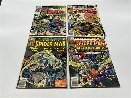 4 SPIDER-MAN COMICS