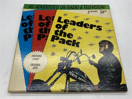 LEADERS OF THE PACK 3LP BOX SET - EXCELLENT (E)