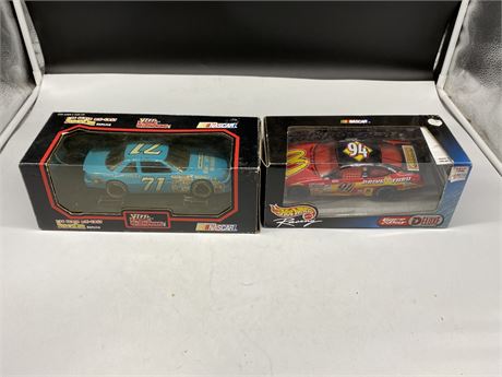 (2) 1:24 SCALE DIE CAST NASCARS