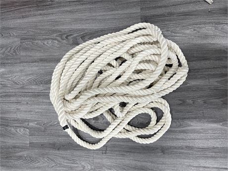 85’ OF 1” BRAIDED ROPE
