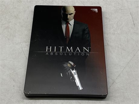 HITMAN ABSOLUTION PC DVD STEEL BOOK GAME