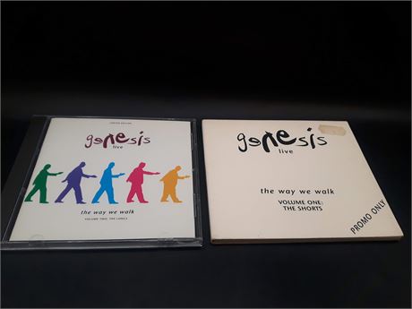 RARE - GENESIS PROMO & LIMITED EDITION MUSIC CDS - EXCELLENT CONDITION