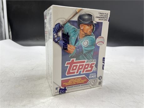 SEALED TOPPS 2023 SERIES ONE MLB CARD BOX