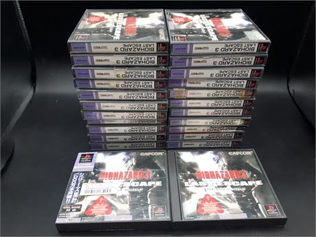 COLLECTION OF JAPANESE BIOHAZARD 3 GAMES - PLAYSTATION ONE