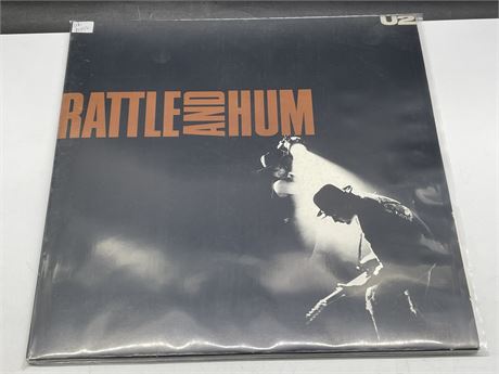 U2 UK PRESS - RATTLE AND HUM 2 LP - NEAR MINT (NM)