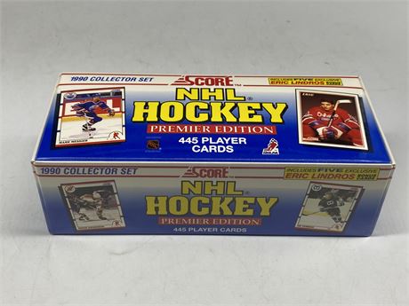 SEALED 1990 SCORE NHL PREMIER EDITION CARD SET