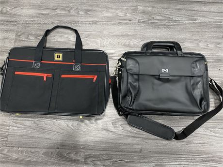 2 COMPUTER BAGS