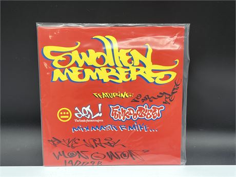 SWOLLEN MEMBERS SIGNED ALBUM - NEAR MINT (NM)