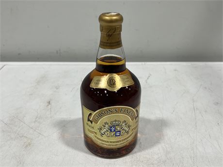 SEALED GIBSONS WHISKY / 450ML