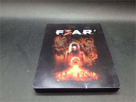 F.E.A.R. 3 - LIMITED STEELBOOK EDITION - EXCELLENT CONDITION - PS3