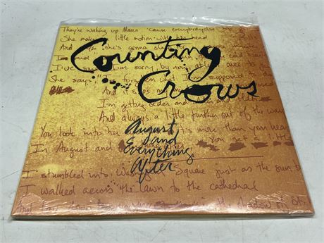 SEALED - COUNTING CROWS - AUGUST & EVERYTHING AFTER 2LP