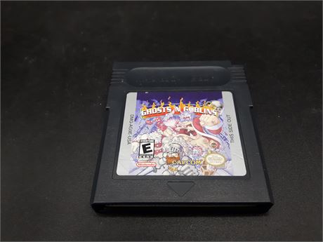 RARE - GHOSTS N GOBLINS - VERY GOOD CONDITION - GAMEBOY COLOR