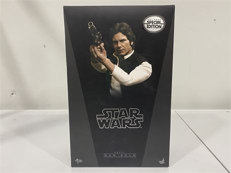 STAR WARS HOT TOYS 1/6 SCALE HAN SOLO ANH FIGURE