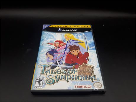 TALES OF SYMPHONIA- GAMECUBE - VERY GOOD CONDITION