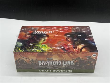 SEALED MAGIC THE GATHERING THE BROTHERS WAR - DRAFT BOX