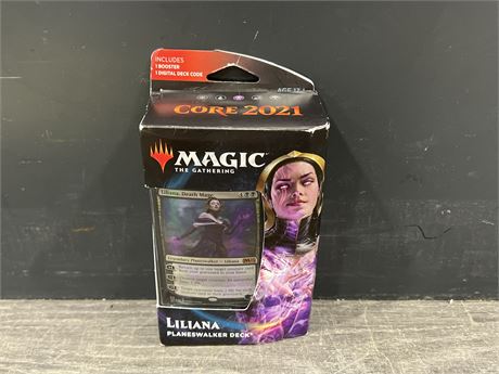 MAGIC THE GATHERING LILIANA PLANESWALKER DECK - CORE 2021 BOOSTER