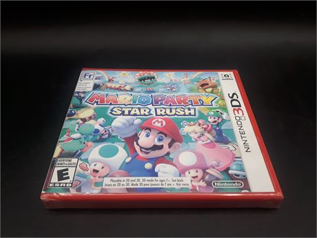 SEALED - MARIO PARTY STAR RUSH - 3DS