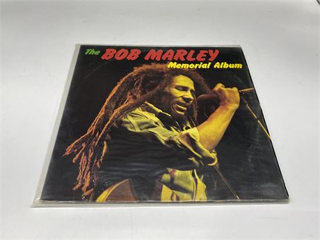 THE BOB MARLEY MEMORIAL ALBUM - NEAR MINT