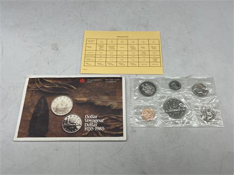 RCM 1985 UNCIRCULATED COIN SET