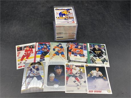 (140) NHL STAR CARDS