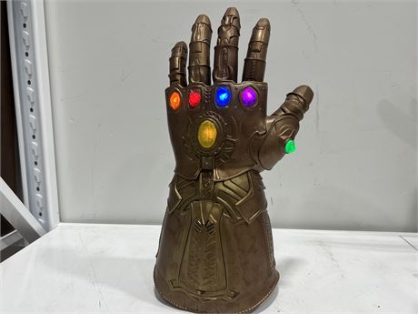 THANOS INFINITY GAUNTLET - WORKS (19” tall)