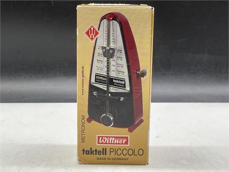 NEW IN BOX WITTNER TAKTELL PICCOLO METRONOME (MADE IN GERMANY)