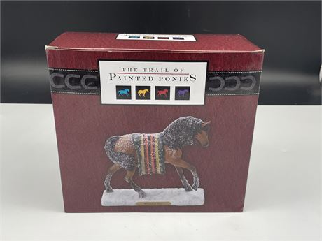 TRAIL OF PAINTED PONIES: WOUNDED KNEE HORSE FIGURE - NEW