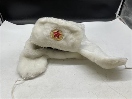 RUSSIAN SOVIET ARMY WINTER HAT