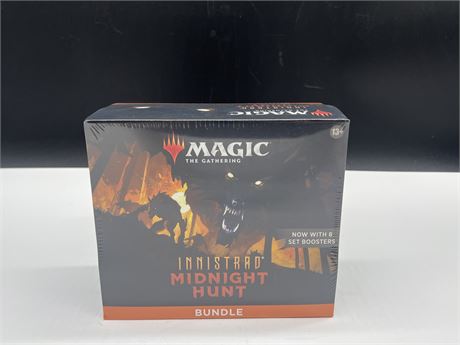 SEALED MAGIC THE GATHERING INNISTRAD MIDNIGHT HUNT BUNDLE - 8 SET BOOSTERS -