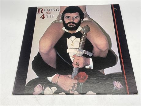RINGO THE 4TH - VG (SLIGHTLY SCRATCHED)